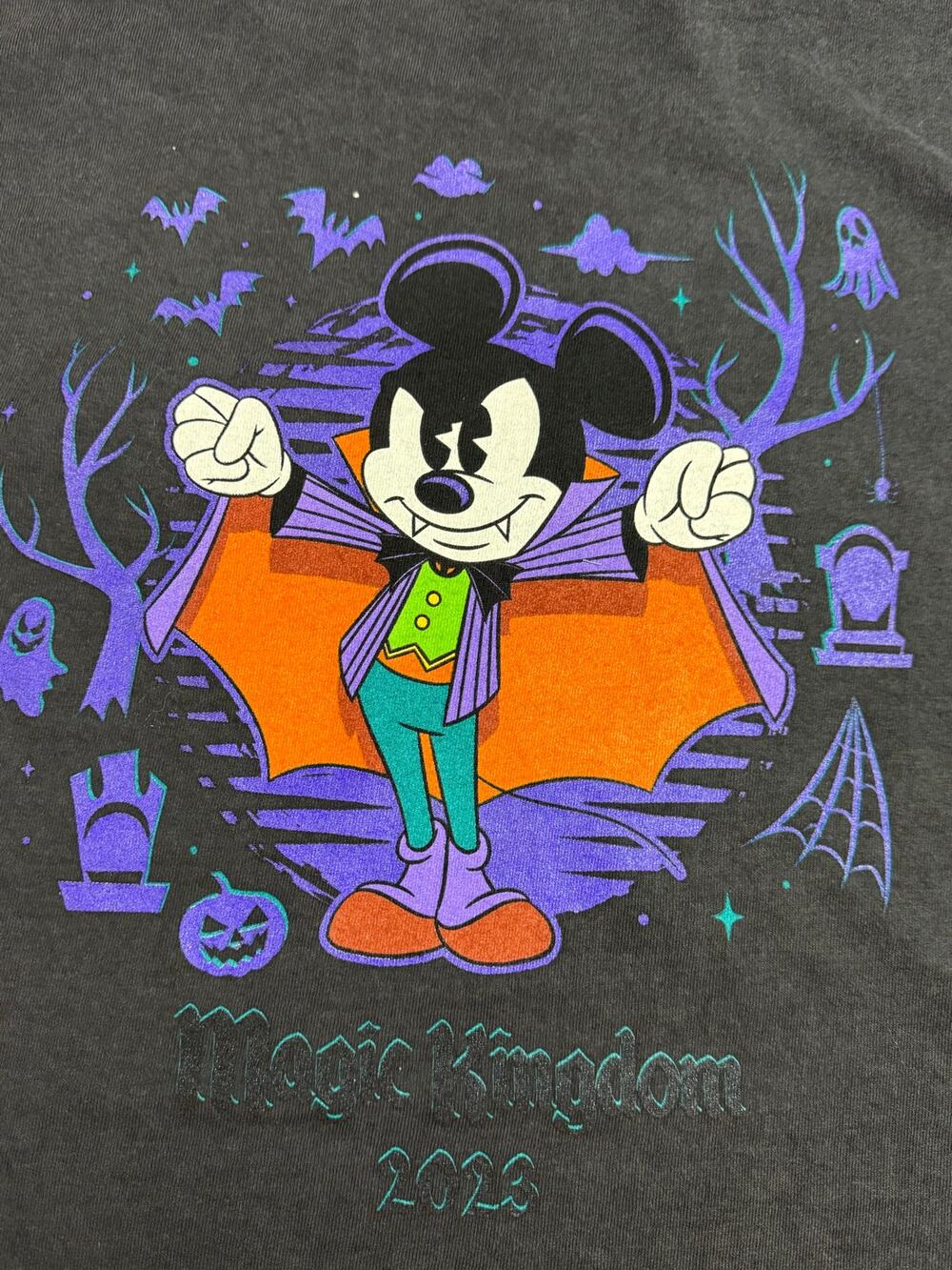 Disney Parks Mickeys Not So Scary Halloween Party T Shirt Adult XL Orange